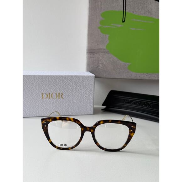 NEW Dior MissDiorO B4I Eyeglasses Frames in Brown Havana - Picture 4 of 9